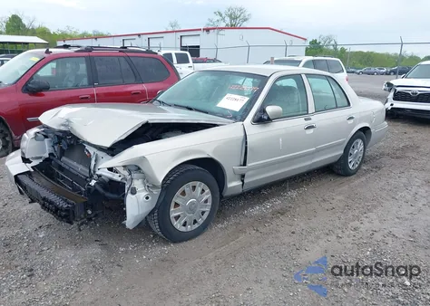 2008 Mercury Grand Marquis Gs from USA, damaged, VIN 2MEFM74V88X604663